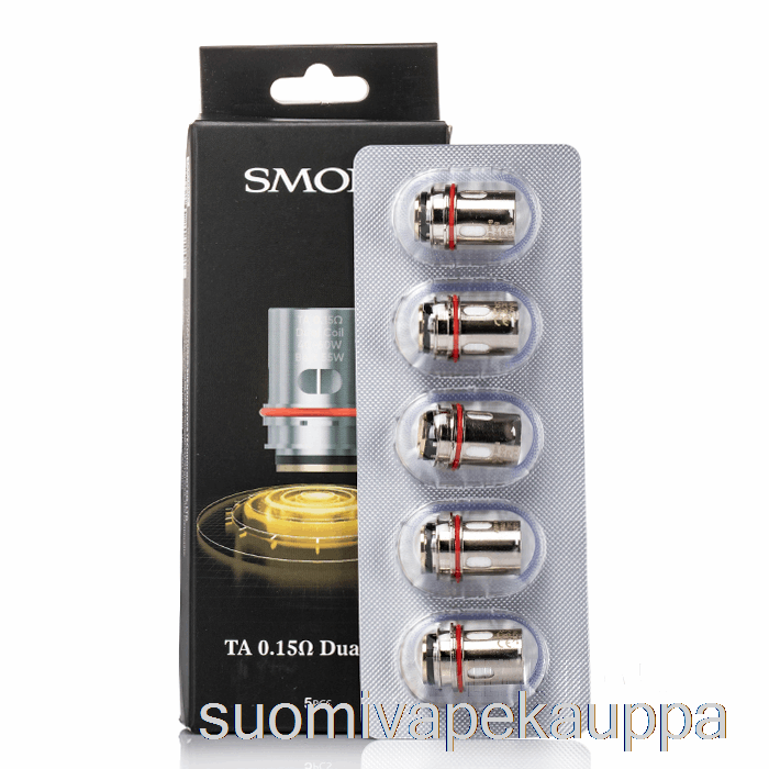 Vape Kauppa Smok Ta Vaihtokelat 0.15ohm Ta Dual Coils